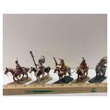 5 cast metal mounted indians Minimen?
