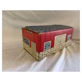 Lumar Farms cardboard barn and accessories appears new