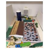 Modern Farmstead, Cattle feeding set up, barn, cows, Harvestore, silage pit, and MORE custom built
