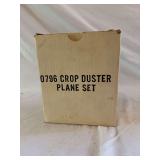 0796 Crop Duster Plane Set NIB