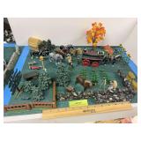 English countryside pc 5; see photos, Draft horses, stone fence and MORE