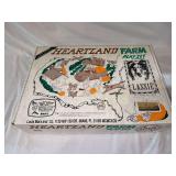 Marx toys heartland Farm playset starring Lassie dated 1993 50th anniversary original box and contents as shown