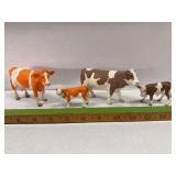 Schleich and or Safari animals as shown