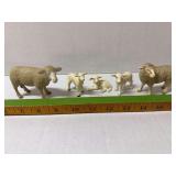 Schleich and or Safari animals as shown