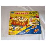 Ideal plastic utility farm wagon construction set product number ufw 100 original box contents as shown