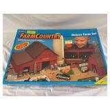 Ertl Farm Country Deluxe Play set appears NIB