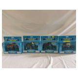 Ertl collectible animals four draft horses and foals
