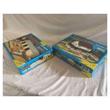 Ertl Farm country cattle shed set and farmhouse set appear new in the box