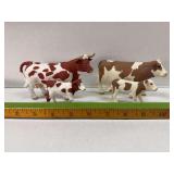 Schleich and or Safari animals as shown