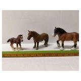 Schleich and or Safari animals as shown