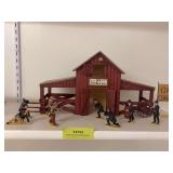 OK Corral scene 8 cast metal figures