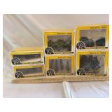 Six boxes of woodland scenic realistic tree sets new in the box