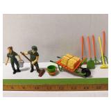 Schleich and or Safari animals as shown