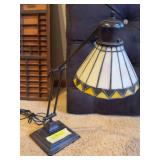 Leaded shade desk light, will be old someday