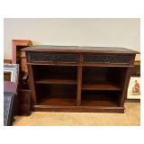 2 drawer bookcase 16D x 49L x 32H