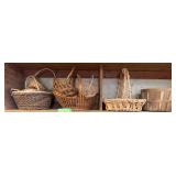 Various baskets