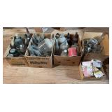 Various jars and bottles, jar rings