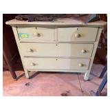 4 drawer painted chest of drawers