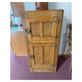 Antique ice box 19D x 25L x 52H