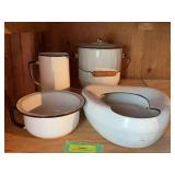 4 pcs Enamelware