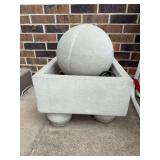 Cement water fountain