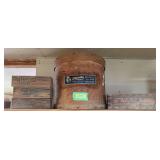 Kraft processed cheese boxes and Fidelity Cream Cheese barrel, Cedar Rapids, IA