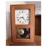 Amana walnut shelf clock