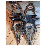 Red feather snow shoes