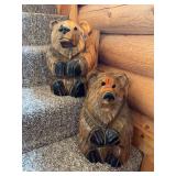 Mama and papa welcome bears