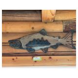 Metal cut out fish