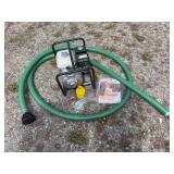 Honda WB 20 X water pump with 2” intake hose and accessories - appears to be like new