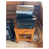 Dell printer and side table