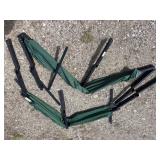 Two Sport Deluxe folding camp cots like new - 250 pound weight limit