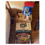 Wooden blocks, plastic blocks, mind flex game, and operation game