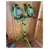 Heavy duty power light halogen, worksite light
