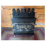 Very heavy duty woodsman cast-iron wood-burning stove please bring plenty of help