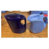 Two Hall China Co made exclusively for Montgomery Ward & Co pitchers