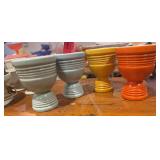 Set of 4 double egg coddlers