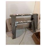 Pr 23" sawhorses and 36" sawhorses (not shown) LATE PICK UP