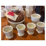 Hankscraft automatic electric egg cooker and five egg cups