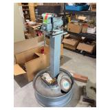 Wilton vise mounted to wheel base Model 645 5”