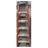 Werner 6’ fiberglass step ladder