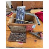 Hand tools including tap & die set, plane, Kobalt, etc