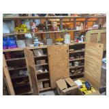 Painting, paint stripping supplies, water putty, knives, spray paints and MORE