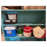 Coolers and thermos jugs