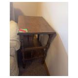 Small side table w/ lower shelf
