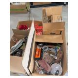 Steel wool, rags, hardware, etc