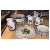 Metlox California Provincial dishes