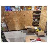Plywood cabinet 13" x 7