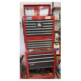 Craftsman 3pc toolbox and contents